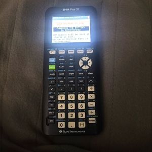 Texas Instrument TI84 Plus-CE Calculator